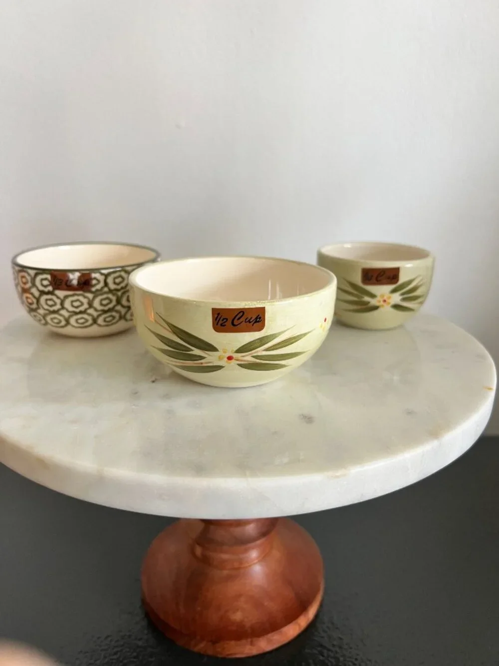 Temp-tations Old World Green Vivid Nesting Measuring Bowls